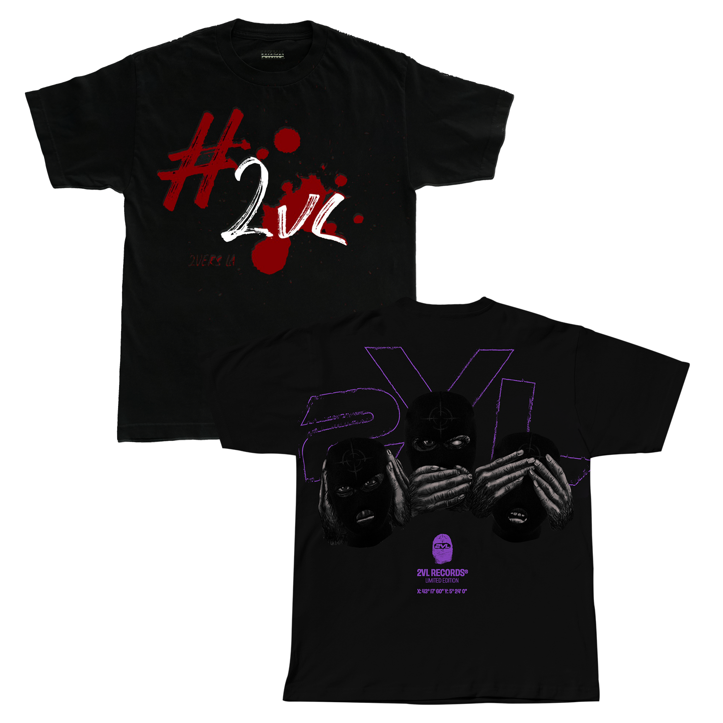 Pack T-shirt 2VL + Three Monkeys